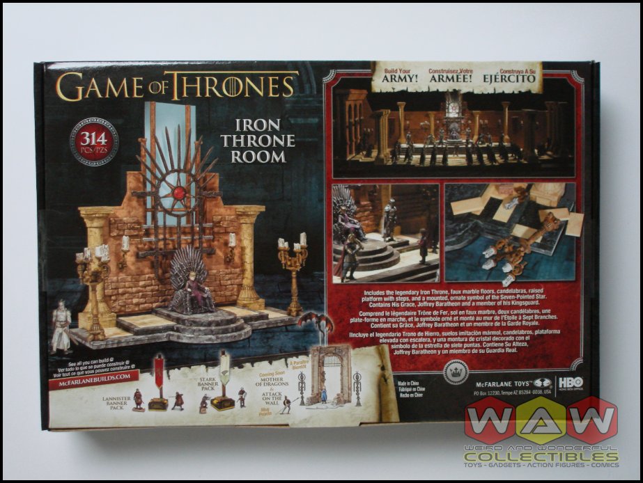 mcfarlane game of thrones construction set