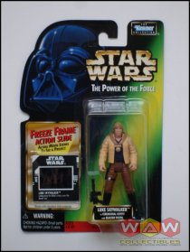 69570-69691-FF Luke Skywalker Ceremonial Outfit Green Card Freeze Frame