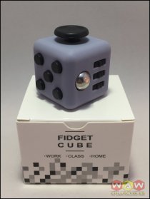 Fidget Cube - Grijs / Zwart Fidget Cube - Grijs / Zwart