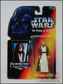 Ben 'Obi-Wan' Kenobi Long Saber Red Card