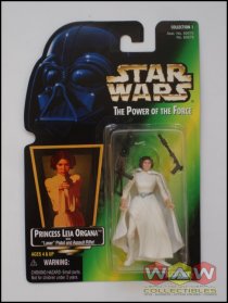 69570-69579-HOL Princess Leia Organa Green Card Hologram