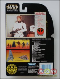 69605-69604-RC Luke Skywalker Stormtrooper Disguise Red Card Power Of The Force