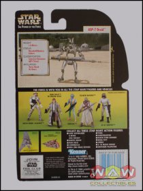 69605-69704-HOL ASP-7 Droid Green Card Hologram Power Of The Force