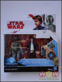 Han Solo + Boba Fett 2-pack The Last Jedi Force Link