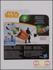 HASE1687 Darth Maul + Qui-Gon Jinn 2-pack Force Link 2 Solo Star Wars