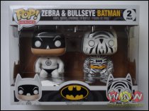 Zebra & Bullseye Batman - 2-pack