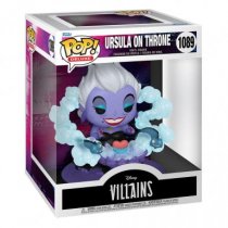 Ursula On Throne Disney Villains