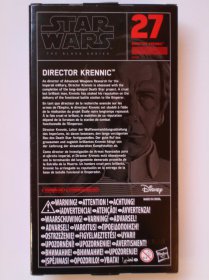 HASB9800 Director Krennic Black Series Star Wars