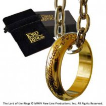 The One Ring - Gold Plated - Scale 1/1 - Lord Of The Rings